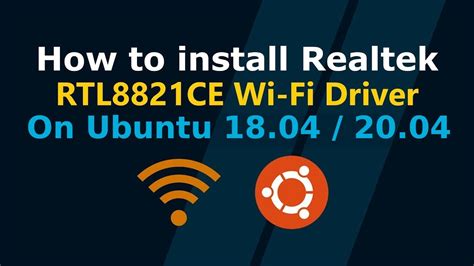 18 and older) 1). . Install realtek wifi driver ubuntu without internet